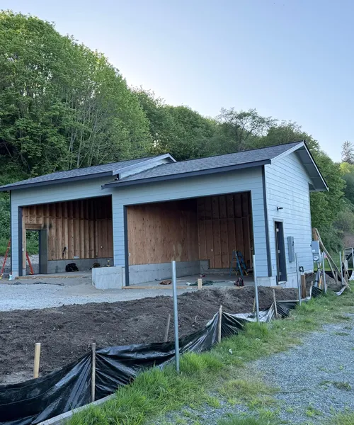 Built New Garages in Whidbey Island 